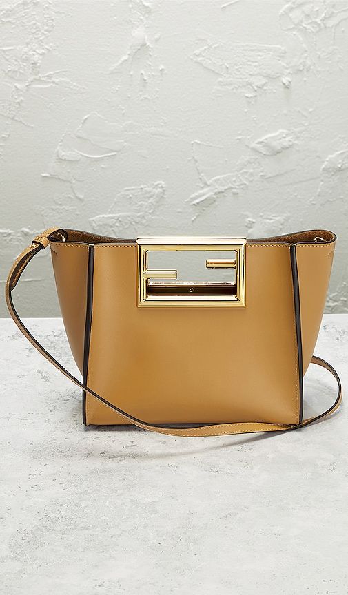 Fendi Way Tote Bag in Tan - FWRD Renew - Modalova