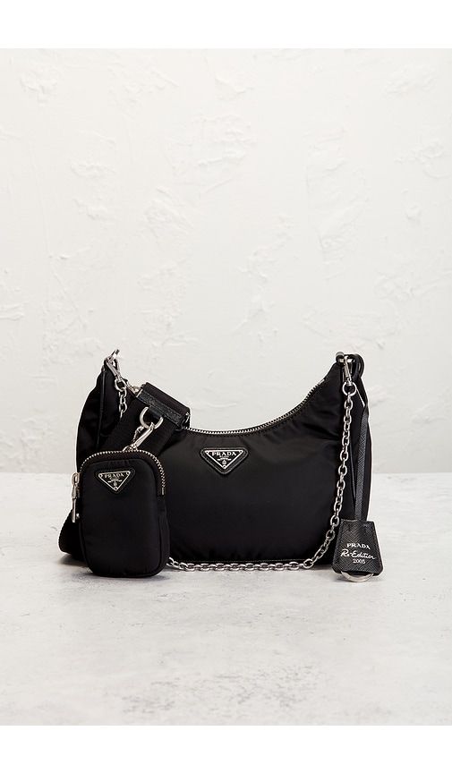 Prada Re-Edition 2005 Re-Nylon Shoulder Bag in - FWRD Renew - Modalova
