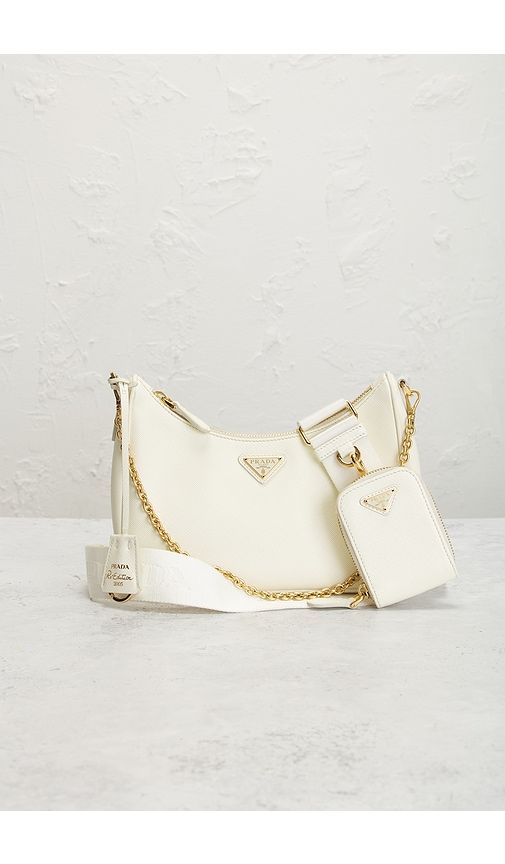 Prada Saffiano Re-Edition 2005 Shoulder Bag in - FWRD Renew - Modalova