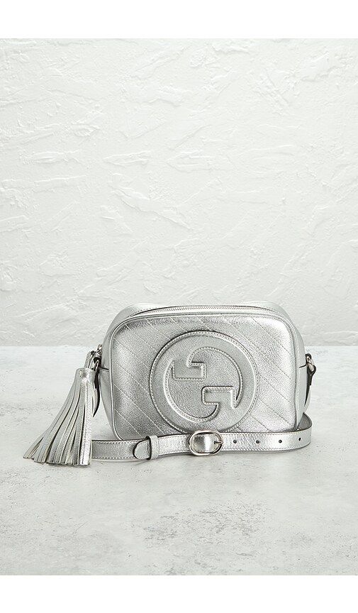 Gucci Sakai Be Green Blondie Shoulder Bag in Metallic - FWRD Renew - Modalova