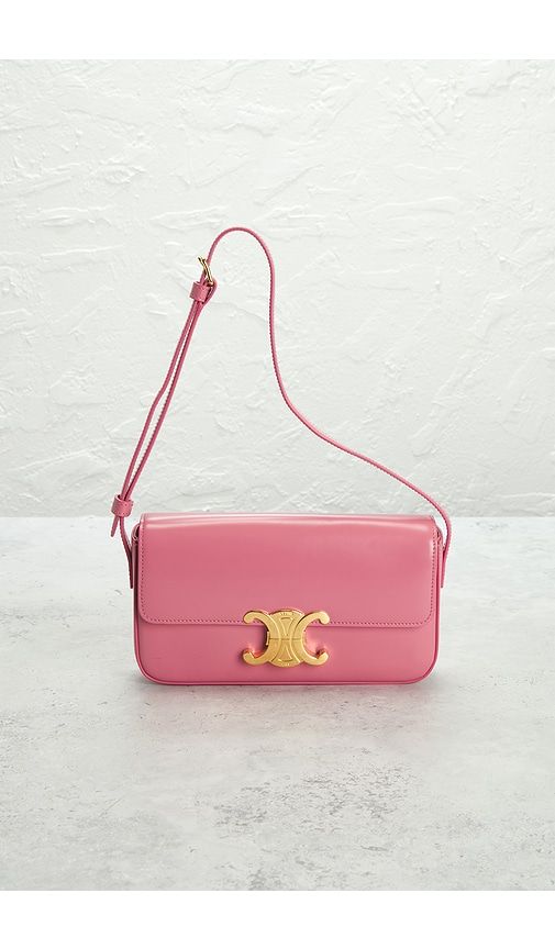 Celine Claude Triomphe Shoulder Bag in - FWRD Renew - Modalova