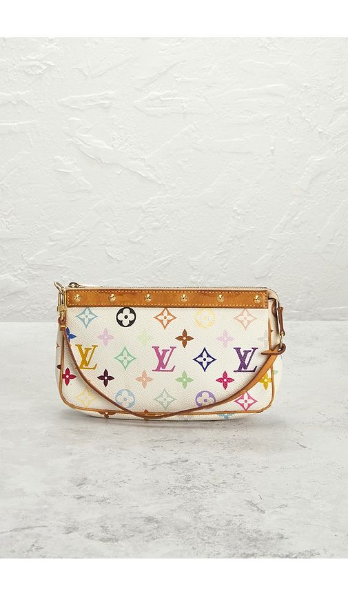 Louis Vuitton Monogram Pochette Accessoires Shoulder Bag in Ivory - FWRD Renew - Modalova
