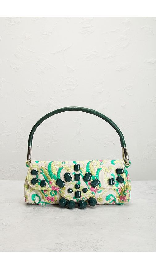 Prada Bouquet Castoni Swing Shoulder Bag in - FWRD Renew - Modalova