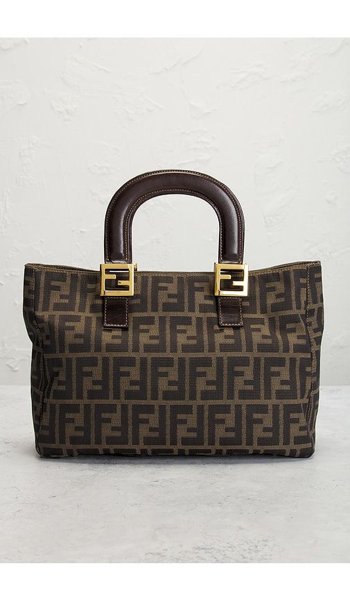 Fendi Zucca Handbag in - FWRD Renew - Modalova