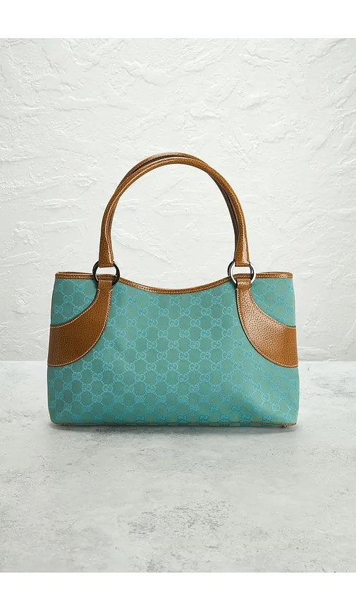 FWRD Renew Gucci Tote Bag in Blue - FWRD Renew - Modalova