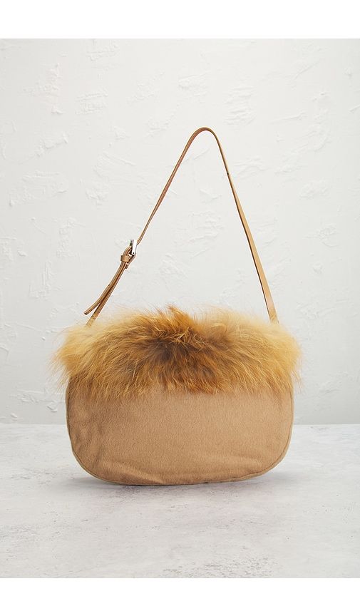 Fendi Fur Shoulder Bag in - FWRD Renew - Modalova