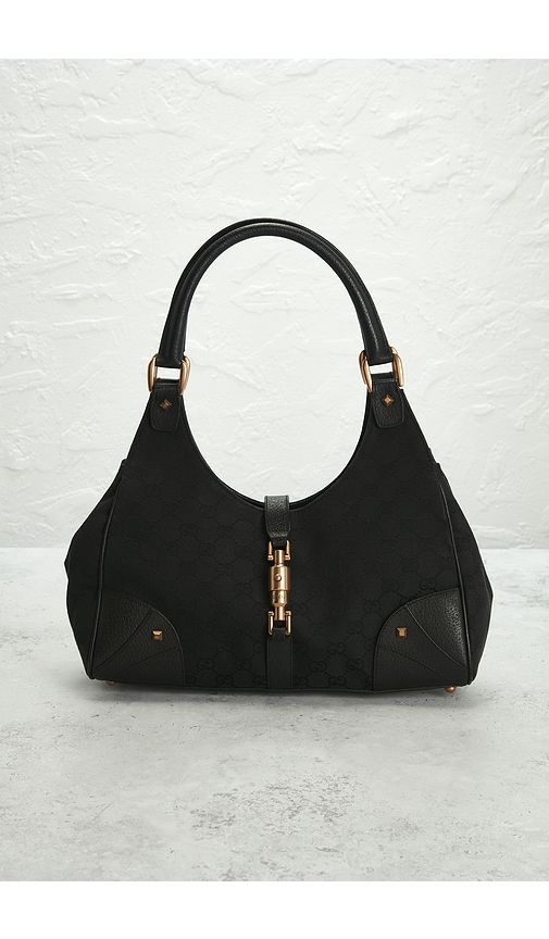 Gucci Nailhead Bardot Shoulder Bag in - FWRD Renew - Modalova