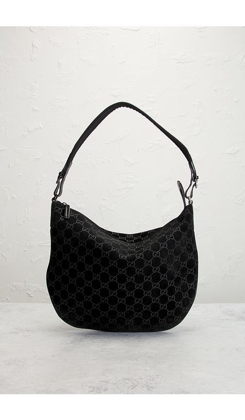 FWRD Renew Gucci Hobo Bag in Black - FWRD Renew - Modalova
