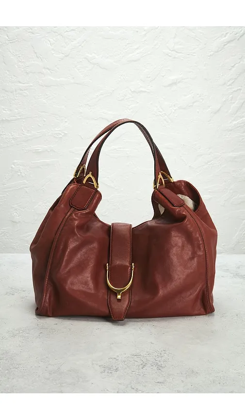 Gucci Soft Stirrup Shoulder Bag in - FWRD Renew - Modalova