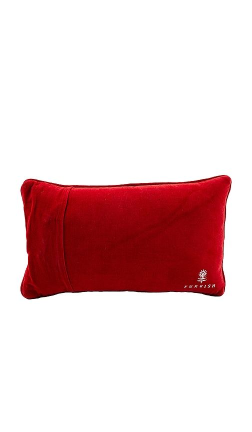 Check It Twice Needlepoint Pillow in - Furbish Studio - Modalova
