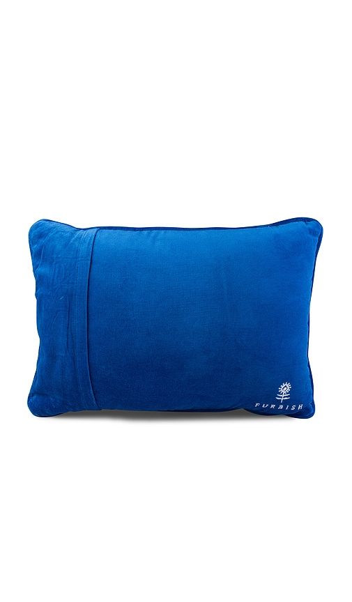 Try Me Needlepoint Pillow in Baby Blue - Furbish Studio - Modalova