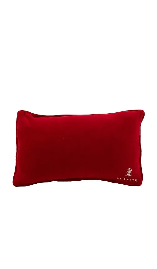 Hot New Bombshell Needlepoint Pillow in Multi - Furbish Studio - Modalova