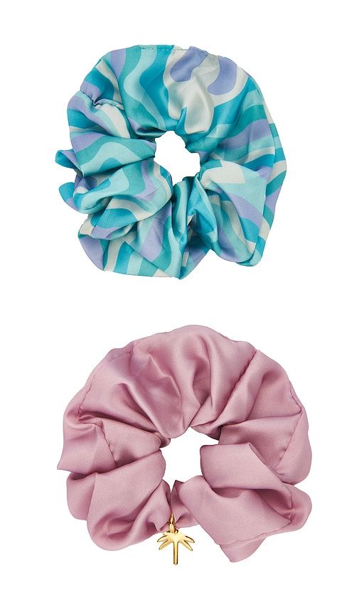 Low Tide Scrunchie Set in - Frasier Sterling - Modalova