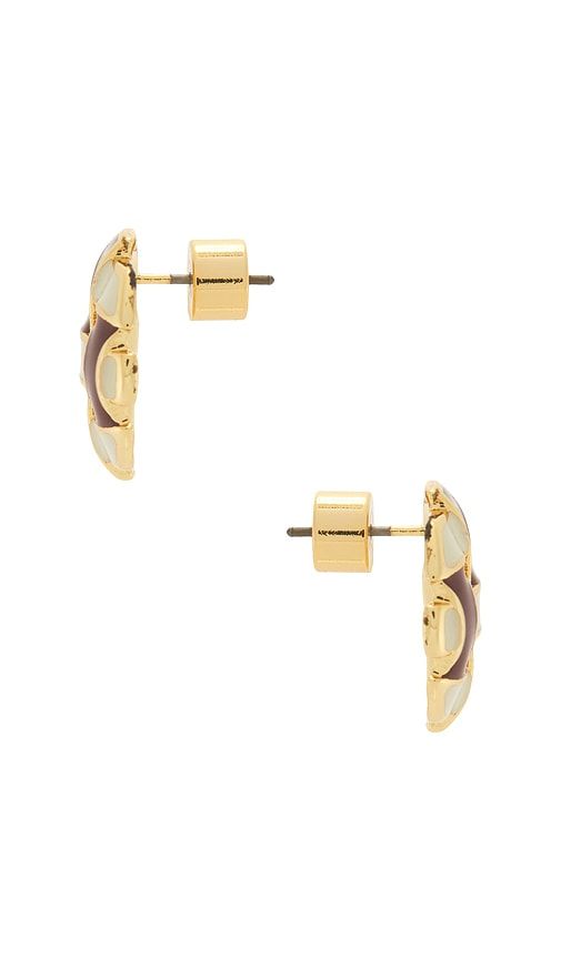 About Last Night Earrings in Burgundy - Frasier Sterling - Modalova