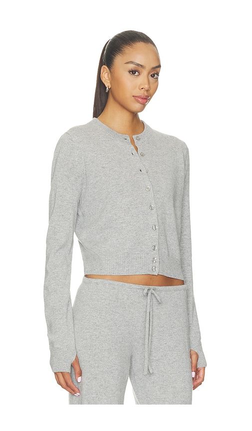 Jude Cashmere Cardigan in Grey. - size L (also in M, S, XS) - Frankies Bikinis - Modalova