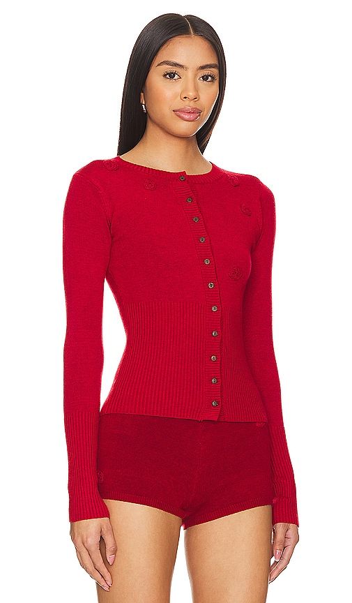 Lenon Cloud Knit Sweater in Red. - size M (also in S, XS) - Frankies Bikinis - Modalova