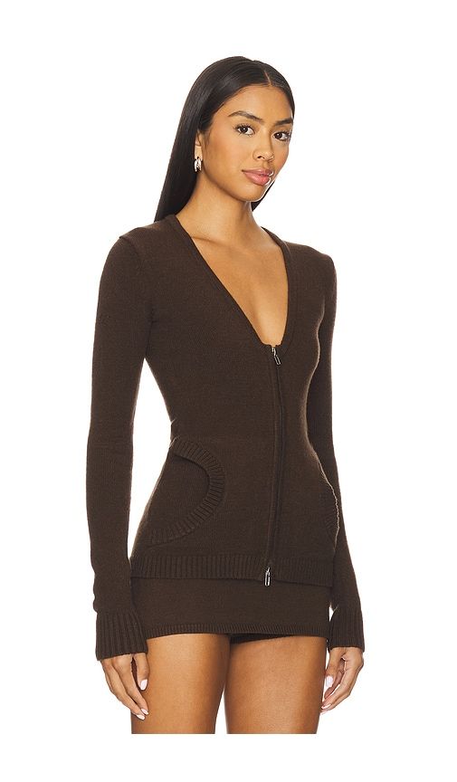 Sienna Cloud Knit Sweater in Brown. - size M (also in S) - Frankies Bikinis - Modalova