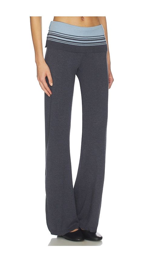 Shore Cloud Knit Pant in Charcoal. - size L (also in M, S, XS, XXS) - Frankies Bikinis - Modalova