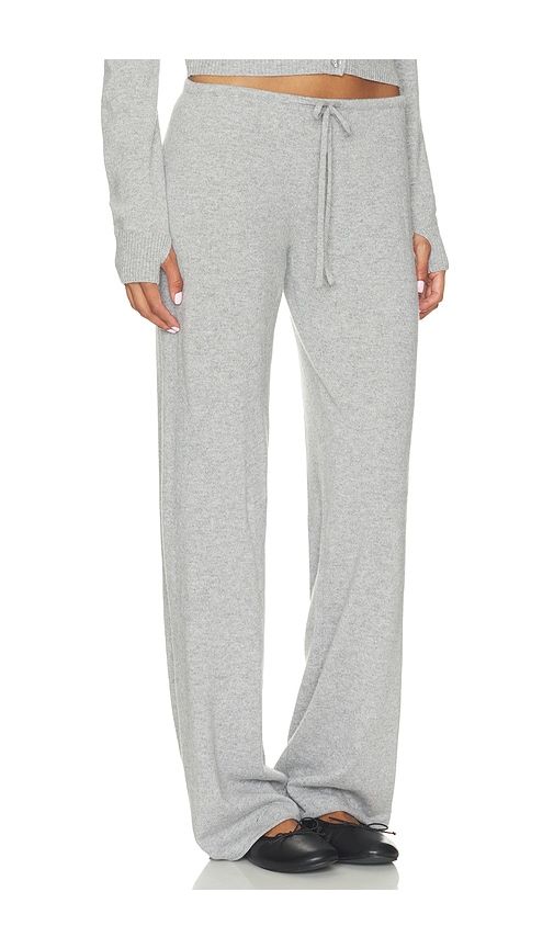 Jude Cashmere Pant in Grey. - size M (also in S, XS) - Frankies Bikinis - Modalova