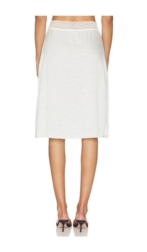 Laura Silk Midi Skirt in . Size L. Also in M, S, XS, XXS - Frankies Bikinis - Modalova