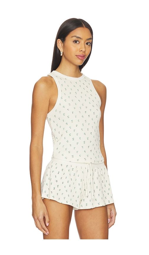 Emma Thermal Tank in Cream. - size S (also in M, L, XS, XXS, XL) - Frankies Bikinis - Modalova