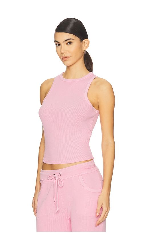 Emma Thermal Tank Top in Pink. - size L (also in M) - Frankies Bikinis - Modalova