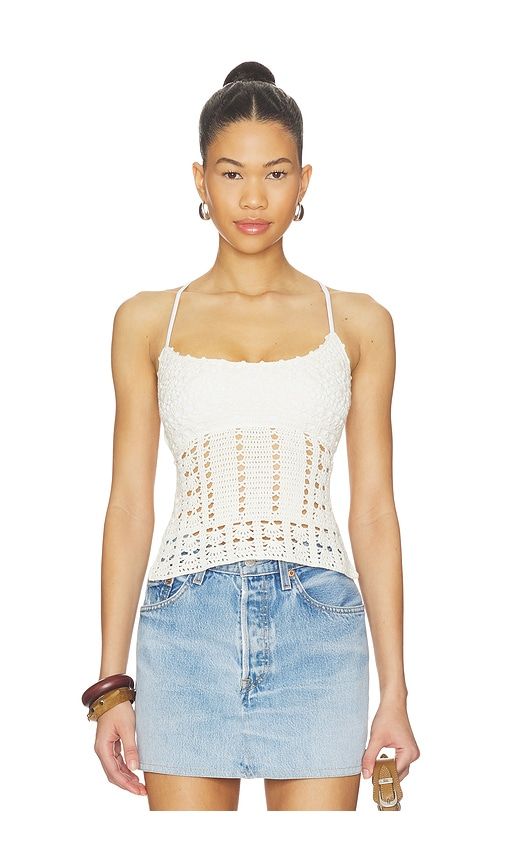 X JENNIE Nari Crochet Top in . - size S (also in XS) - Frankies Bikinis - Modalova