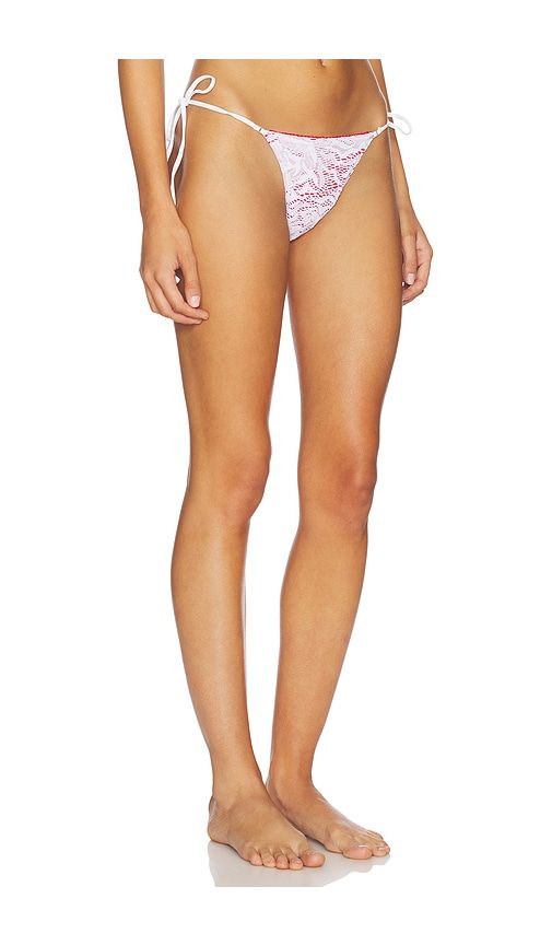 Divine Lace Bottom in White. - size L (also in M, S, XS) - Frankies Bikinis - Modalova