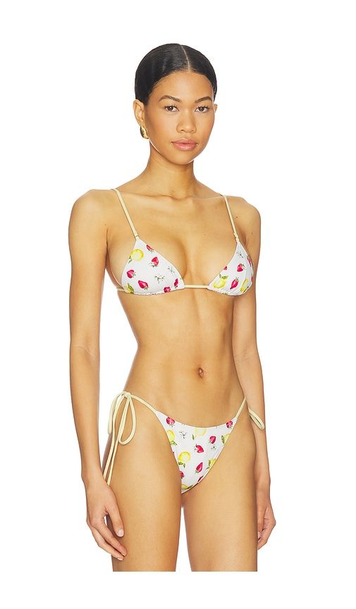 Elena Top in White. - size M (also in S) - Frankies Bikinis - Modalova