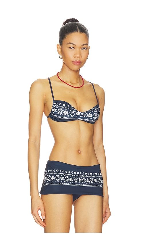 Magnolia Top in Navy. - size M (also in S, XL) - Frankies Bikinis - Modalova