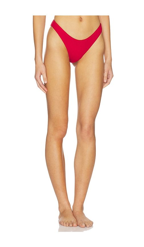 Dove Thermal Bottom in Red. - size S (also in XL) - Frankies Bikinis - Modalova