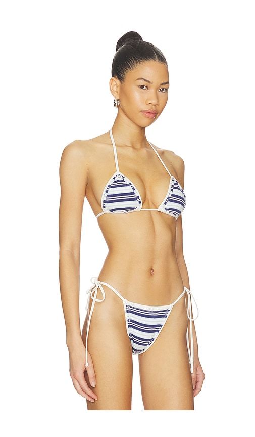 X Jennie Nick Knit Top in White. - size L (also in M, S) - Frankies Bikinis - Modalova