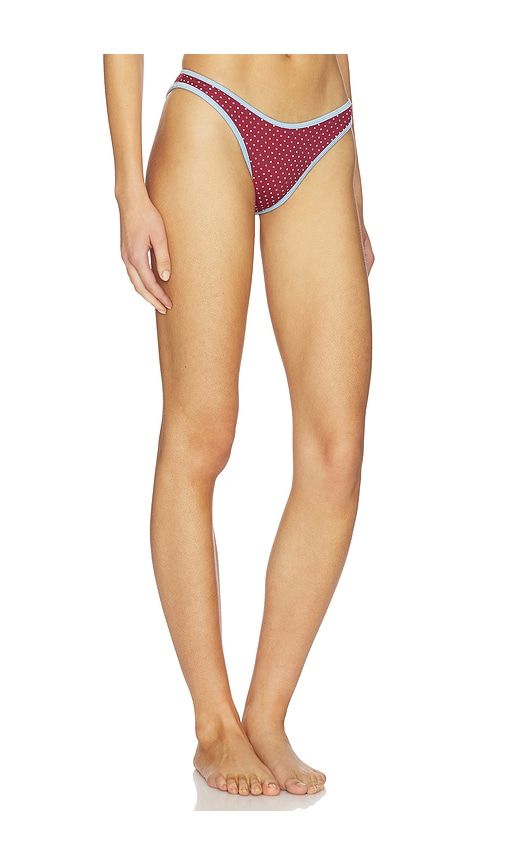 Dove Bottom in Burgundy. - size S (also in XL) - Frankies Bikinis - Modalova