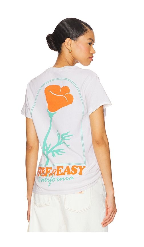 Superbloom Tee in White. - size L (also in M, S, XL/1X) - Free & Easy - Modalova