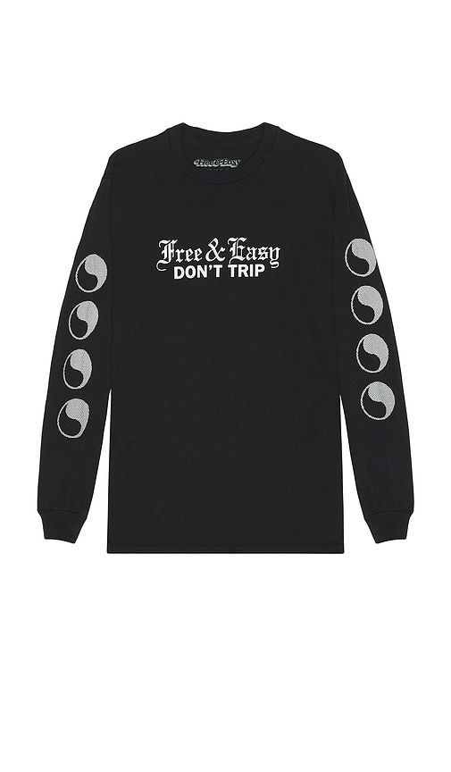 On Hood Long Sleeve Tee in . Taglia L. Also in S, XL/1X - Free & Easy - Modalova