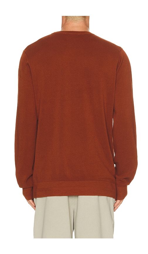 Pique Stitch Jumper in Red. - size L (also in M, S, XL/1X) - Fred Perry - Modalova