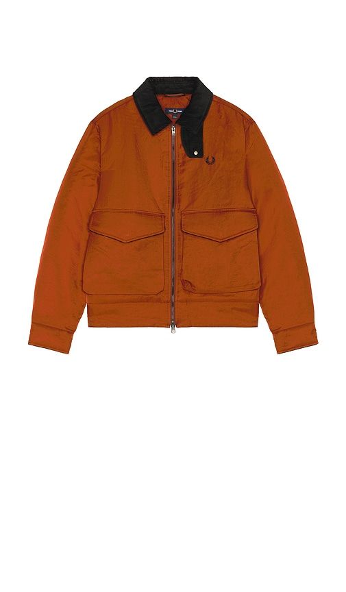 Nylon Caban Jacket in . Taglia L. Also in M, S, XL/1X - Fred Perry - Modalova