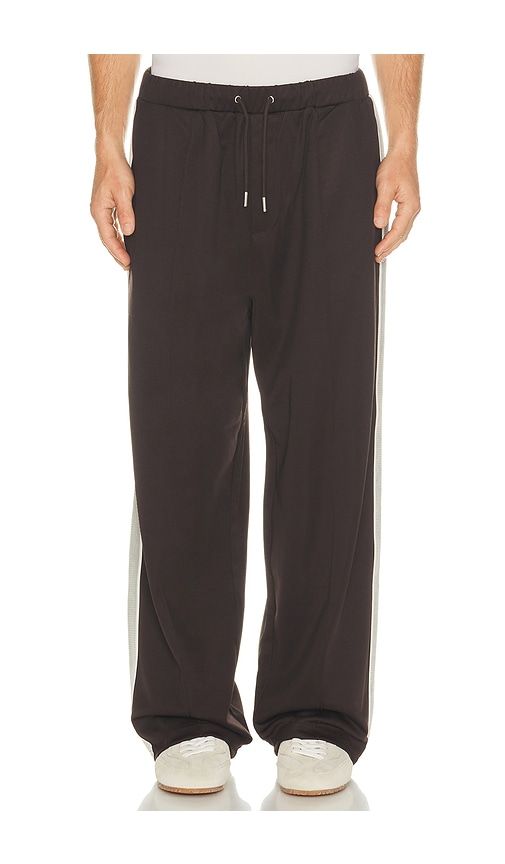 Tennis Net Tape Track Pant in Brown. - size L (also in M, S, XL/1X) - Fred Perry - Modalova