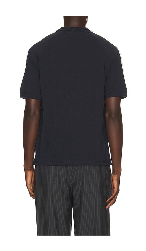 Cable Taped T-Shirt in Blue. - size L (also in M, S, XL/1X) - Fred Perry - Modalova
