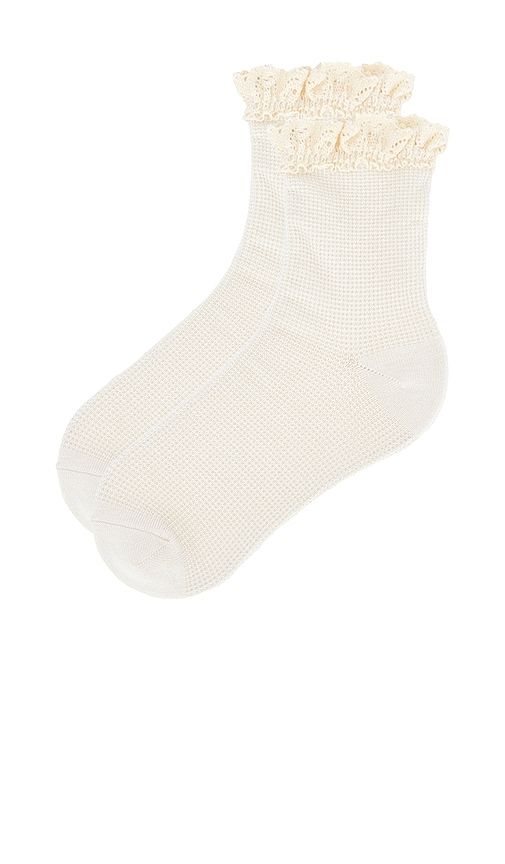 Beloved Waffle Knit Ankle in - Free People - Modalova