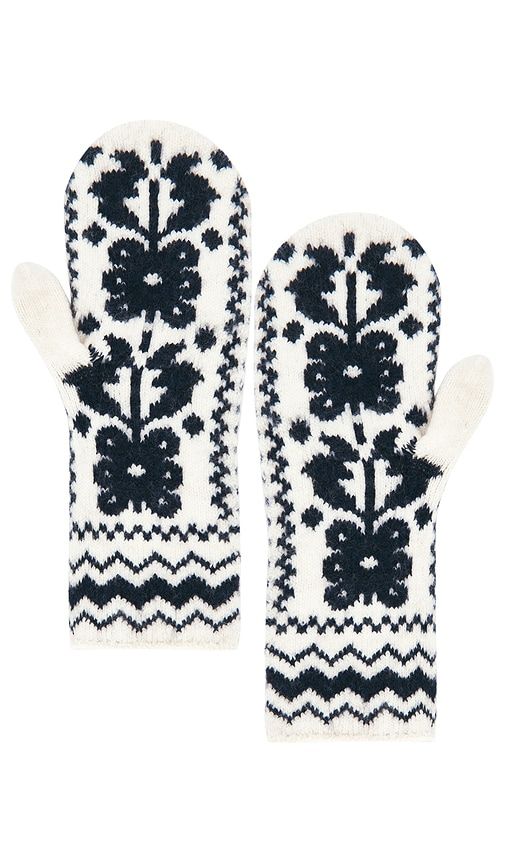 Free People Folk Mitten in Navy - Free People - Modalova