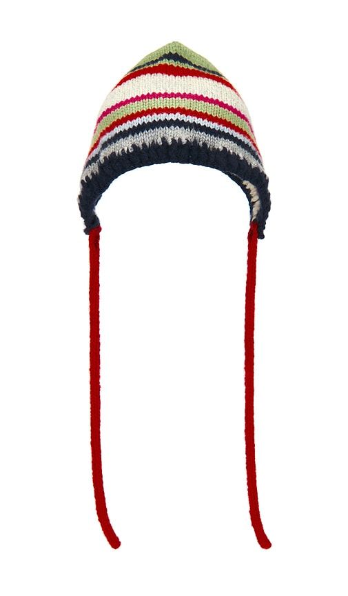 Evie Multi Stripe Bonnet in Navy - Free People - Modalova