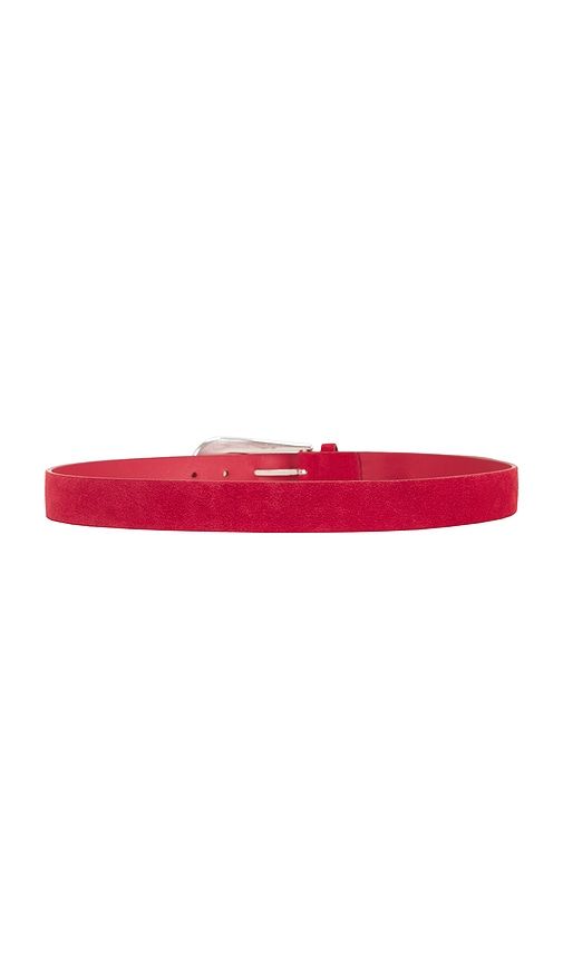 Cannon Suede Belt in Red. - size S/M (also in XS/S) - Free People - Modalova