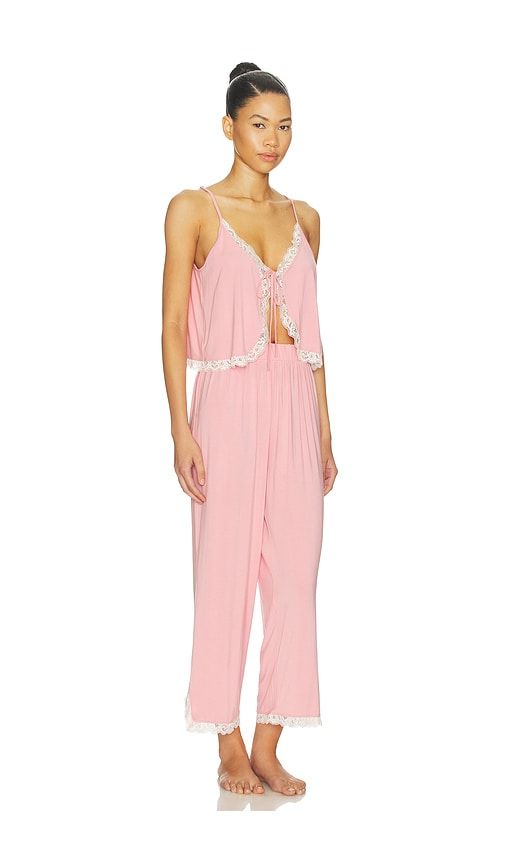 X Intimately Sleepless Summer Pant Set in Pink. - size L (also in M, XL) - Free People - Modalova