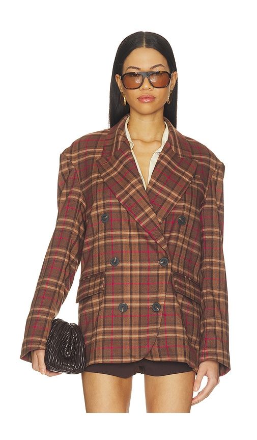 Dean Double Breasted Blazer in . - size S (also in XL) - Free People - Modalova