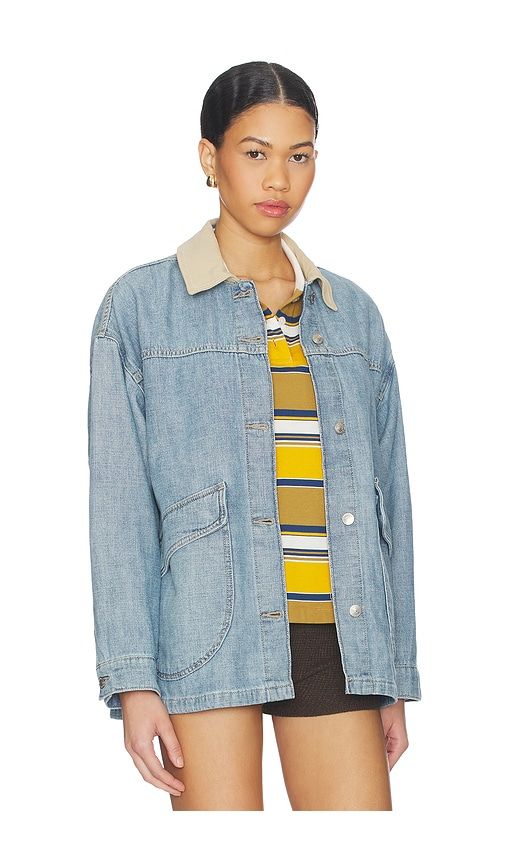X We The Free Lemon Denim Jacket in Denim-Light. - size L (also in M, XL) - Free People - Modalova