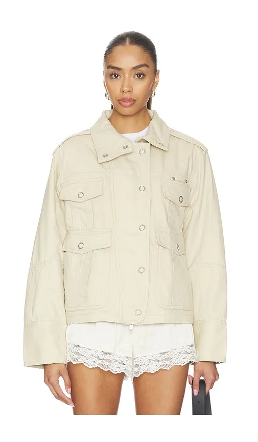 X We The Free Kali Washed Jacket in Tan. - size S (also in XL, XS) - Free People - Modalova