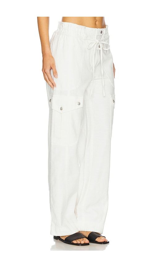 Park Ave Pant in White. - size L (also in XL) - Free People - Modalova