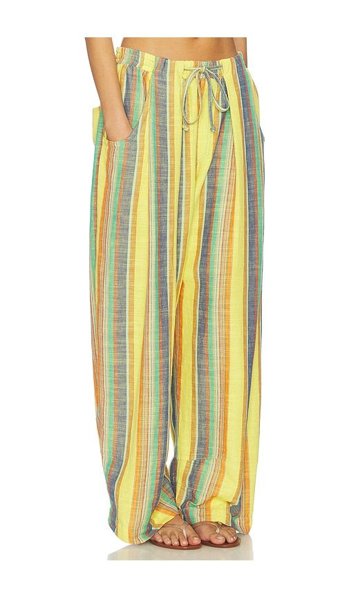 Chambers Laid Back Stripe Pant in Multi. - size S (also in XS) - Free People - Modalova