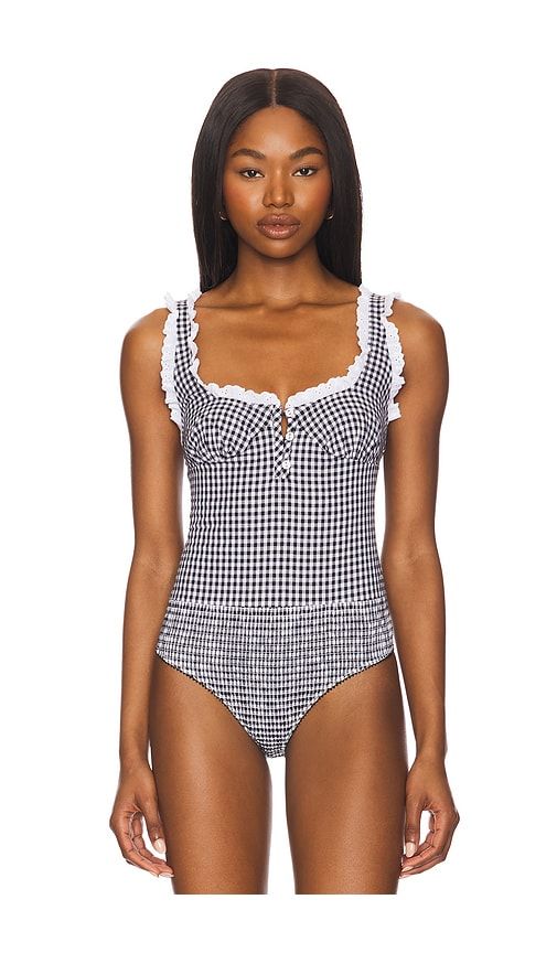 X Intimately FP Cassie Bodysuit in Black. - size L (also in M) - Free People - Modalova